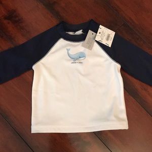 Janie & Jack Rash Guard Swim Top